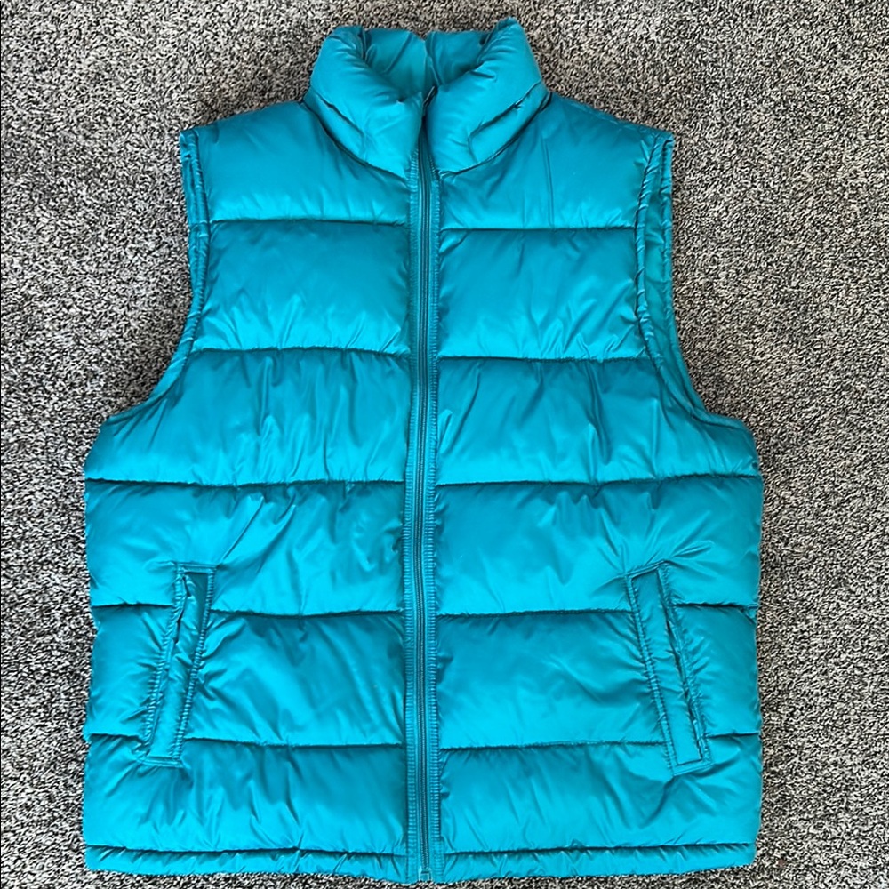 Gap Teal Puffer Vest
